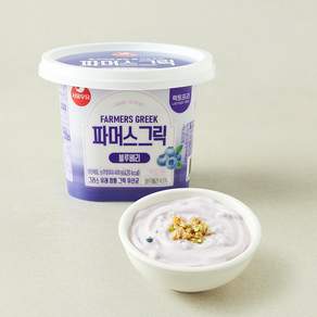 서울우유 파머스 그릭 블루베리
