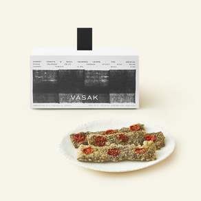 VASAK 바삭 시그니처 방울토마토 바질 김부각 2개입