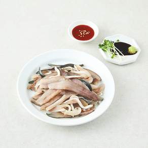 손질 노량진 중도매인 90번 전어 세꼬시 150g + 초장 40g + 와사비 4g + 간장 4g 세트 (냉장)