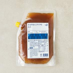 세컨드셰프 숙성회용 곤부즈메 소스