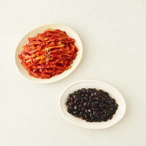 천년의반찬 베스트 반찬 무말랭이 무침 300g + 콩자반 300g 세트