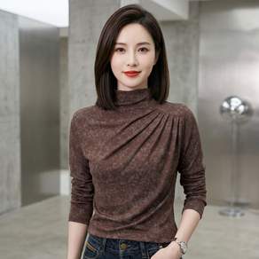 모이르벨라 여성용 타이다이 프린트 셔링 티셔츠 O263-1207