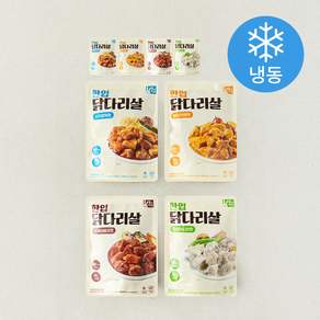육식토끼 한입 닭다리살 100g x 4종 x 2p 세트 (냉동)