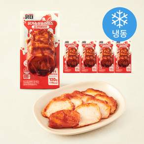 수닭터 소스슬라이스 닭가슴살 사과떡볶이맛 (냉동)