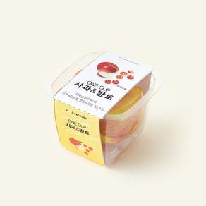 가족 원 컵 사과 & 방토