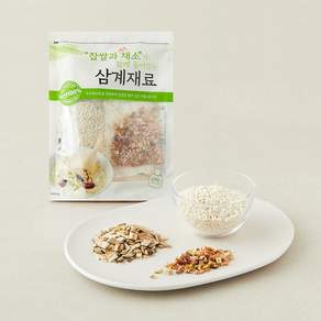 찹쌀야채죽 삼계재료