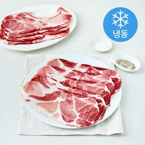 미국산 돼지 목전지 슬라이스 구이 볶음용 3mm (냉동)