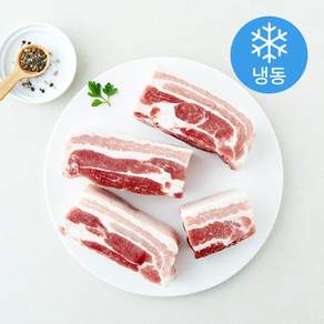 수입 암퇘지 통삼겹살 수육용 (냉동)