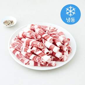 1등급 한우 우삼겹 샤브샤브용 (냉동)