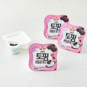 요플레 토핑 다크초코