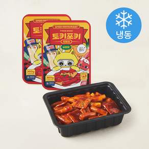 토끼밀 토키포키 떡볶이 순한맛 전자레인지 전용 (냉동)