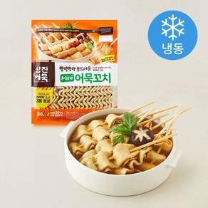 삼진어묵 미니 어묵꼬치 24g x 20개입 + 가쓰오소스 20g x 3개입 세트 (냉동)