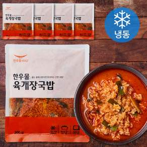 한우물 육개장국밥 5개입 (냉동)
