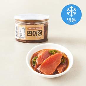 해맑음 the 푸짐한 정성가득 간장 연어장 (냉동)
