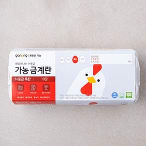 가농 무항생제 인증 매일 만나는 1+등급 금계란 특란 600g