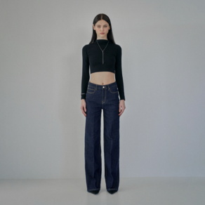 이십칠와이 여성용 Classic Flare Denim 긴바지 YF391