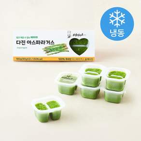 배마마 곱게다진 아스파라거스 2개입 (냉동)