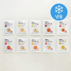 허닭 닭가슴살 곤약볶음밥 250g x 10종 세트 (냉동)