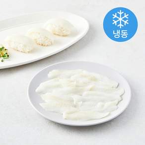 ISEA 검정 가자미 그린랜드 할리벗 슬라이스 포장 횟감 20미 (냉동)