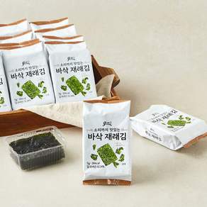소리까지 맛있는 바삭 재래김