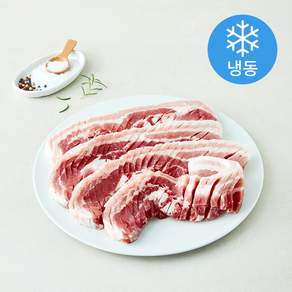 두툼한 칼집 삼겹살 구이용 (냉동)
