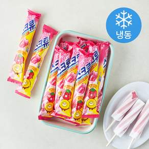 롯데웰푸드 젤리먹은 스크류바 골드키위 & 딸기 (냉동)