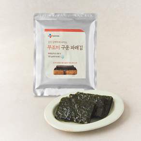 CJ씨푸드 무조미 구운 파래김 컷팅 500매 내외
