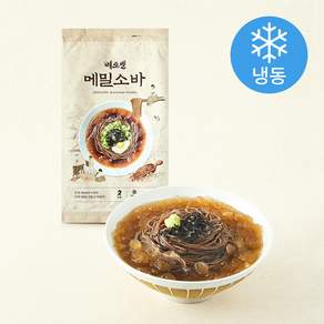 메르밀진미집 백년가게 메밀소바 2인분 (냉동)