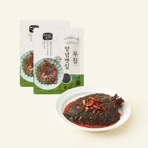 담가 양념 깻잎무침