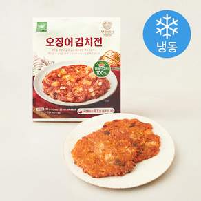 부침명장 오징어 김치전 (냉동)
