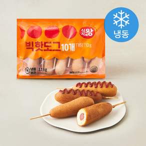 식자재왕 빅핫도그 (냉동)