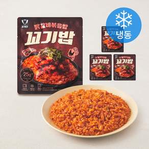 꼬기다 닭가슴살 꼬기밥 닭갈비볶음밥맛 (냉동)