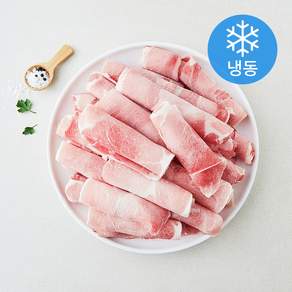 미트엔조이 수입산 돼지 앞다리 돌돌말이 2mm 구이용 / 볶음용 (냉동)