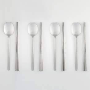 퀴진드마망 아동용 순수 수저 세트