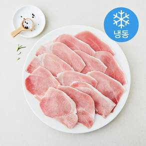 미트엔조이 수입산 돼지 앞다리 슬라이스 3mm 구이용 / 볶음용 (냉동)