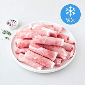 미국산 돼지고기 샤브샤브용 (냉동)