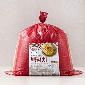 대상 종가 백김치 비닐