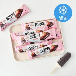 요맘때 초코크러쉬 딸기 아이스크림 (냉동)