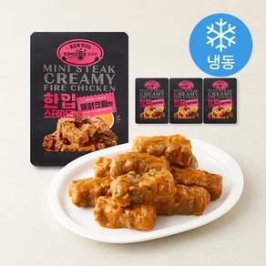 쿠즈락 한입스테이크 불닭크림맛 (냉동)