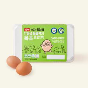 장연양계 동물복지 인증 순창 울안에 1+등급 목초 초란 M 660g