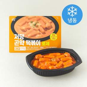 우양 저당 곤약 떡볶이 로제 (냉동)