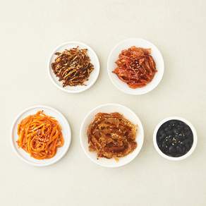 비움반찬 밑반찬 5종 세트 250g