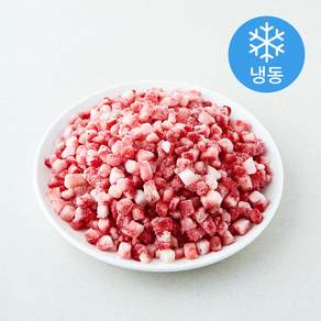 아침과저녁 딸기 다이스 (냉동)