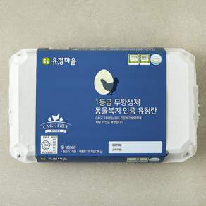 유정마을 무항생제 동물복지 인증 1등급 유정란 780g