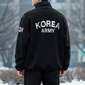 엠씨티 남성용 오버핏 로카 후리스 자켓