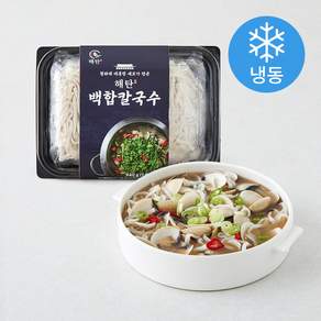 해탄 해탄X청와대셰프 백합칼국수 (냉동)