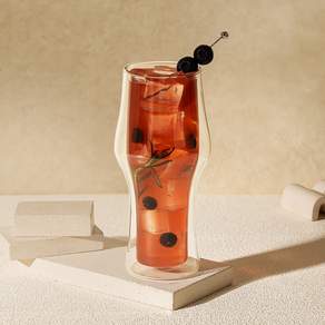 몬즈 더블월 내열유리 이중컵 몽블랑 520ml