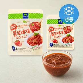 면사랑 라구 볼로네제 파스타소스 3개입 (냉동)