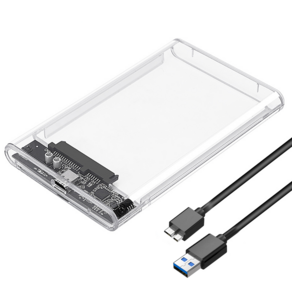액센 USB 3.0 SATA3 SSD / HDD 외장 하드케이스 125.5 x 79 x 13 mm
