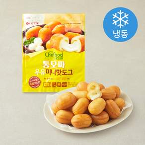 롯데웰푸드 Chefood 통모짜 우유 미니 핫도그 (냉동)